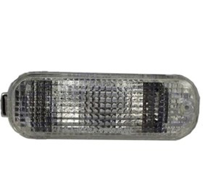 تصویر از راهنما داخل سپر پراید سفید پرشیایی کاوج