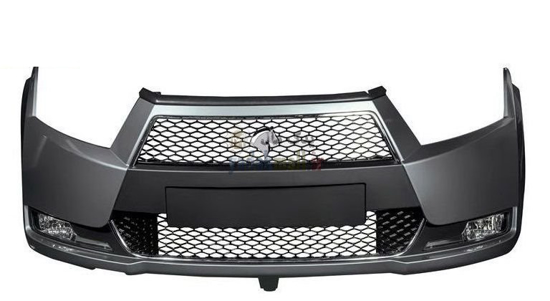 تصویر از سپر جلو دنا پلاس خاکستری مهرگام پارس