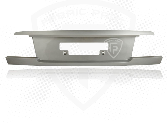 تصویر از قاب پلاک سمند LX نقره ای