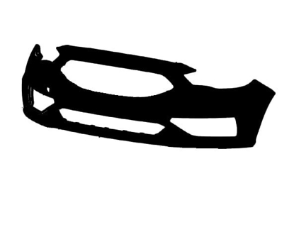 تصویر از سپر جلو شاهین مشکی کامل پلاسکوکار