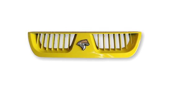 تصویر از جلو پنجره سمند زرد تاکسی