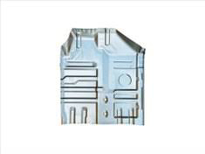 تصویر از کف پایینی جلو پراید چپ