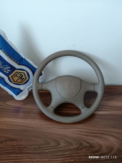 تصویر از غربیلک فرمان سمند قدیم بژ کایان صنعت