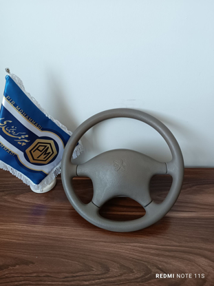 تصویر از غربیلک فرمان پارس قدیم بژ کایان صنعت